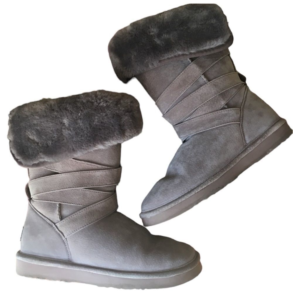 Lamo Sherpa lined fur boots Size‎ 8 B72